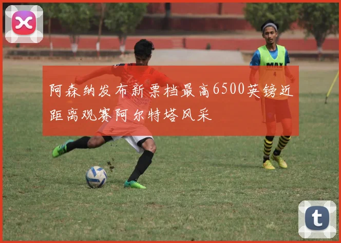 阿森纳发布新票档最高6500英镑近距离观赛阿尔特塔风采